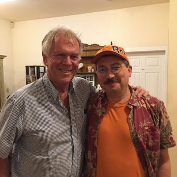 Vichy Springs Resort - Gilbert Ashoff, the Vichy Springs Resort owner with the guest - Resorts Near Me - Ukiah, California Vichy Springs Resort - Gilbert Ashoff, the Vichy Springs Resort owner with the guest - Resorts Near Me - Ukiah, California