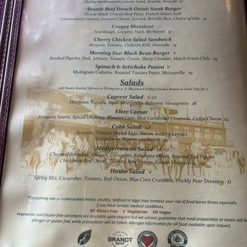 El Tovar Dining Room - Food menu - American Near Me - Grand Canyon, Arizona