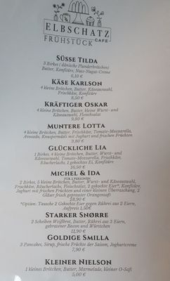 Menu photo 5 Elbschatz Café Hamburg, HH