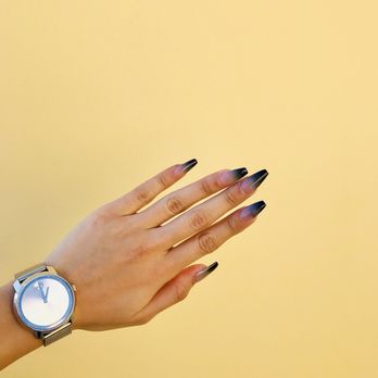 1st Bella Nails and Spa - Ombré black and grey - Permanent Makeup Near Me - Bradenton, Florida