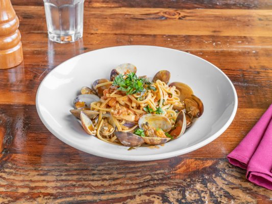 Photo of Cioppino's - San Francisco, CA, US. Linguini and Clams