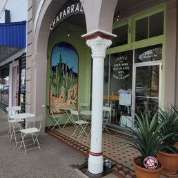 Exterior outside entrance of Chaparral Coffee - Lockhart, Texas Exterior outside entrance of Chaparral Coffee - Lockhart, Texas