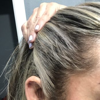 The Nest Salon - Dark black patches on my roots - Hair Salons Near Me - Brea, California The Nest Salon - Dark black patches on my roots - Hair Salons Near Me - Brea, California