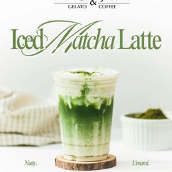 Tang & Java - Our amazing ceremonial matcha! Unsweetened or lightly sweetened.