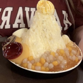 Meet Fresh - Egg pudding Shaved Ice - Desserts Near Me - Atlanta, Georgia