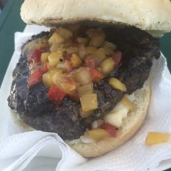 Hamburg BurgerFest - AWARD WINNING!!! Jerk burger with mango salsa! I've NEVER seen or tasted something SO good in my life! - Festivals Near Me - Hamburg, New York Hamburg BurgerFest - AWARD WINNING!!! Jerk burger with mango salsa! I've NEVER seen or tasted something SO good in my life! - Festivals Near Me - Hamburg, New York