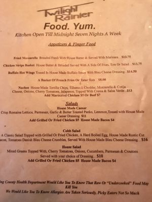 Twilight Rainier by null