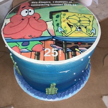 Sheryl's Sweet Creation - Spongebob cake - Cupcakes Near Me