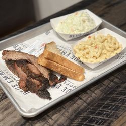 Blue Ember Smokehouse - 1/3 lb Brisket, Coleslaw, Mac & cheese