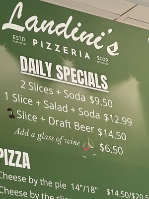 Menu photo 1 Landini's Pizzeria Las Vegas, NV