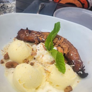 El Corazon - Plaintain sundae - Latin American Near Me - Edmonton, Alberta El Corazon - Plaintain sundae - Latin American Near Me - Edmonton, Alberta