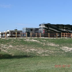 Platte River RV & Campground - Drive through sites, fenced yards.