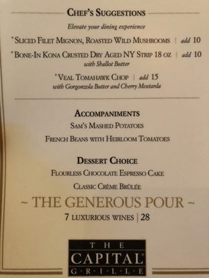 Menu photo 8 The Capital Grille Mclean, VA Menu photo 8 The Capital Grille Mclean, VA