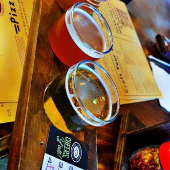 Flying Heart Brewing & Pub - Flight of beer - Brewpubs Near Me - Natchitoches, Louisiana