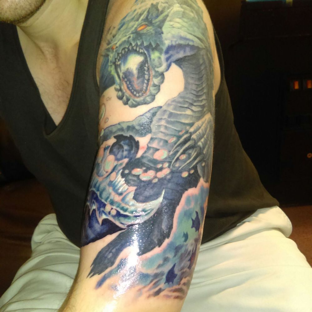 5 Aces Custom Tattoo - Billy does amazing free hand work! - Tattoo Near Me - Sumter, South Carolina 5 Aces Custom Tattoo - Billy does amazing free hand work! - Tattoo Near Me - Sumter, South Carolina