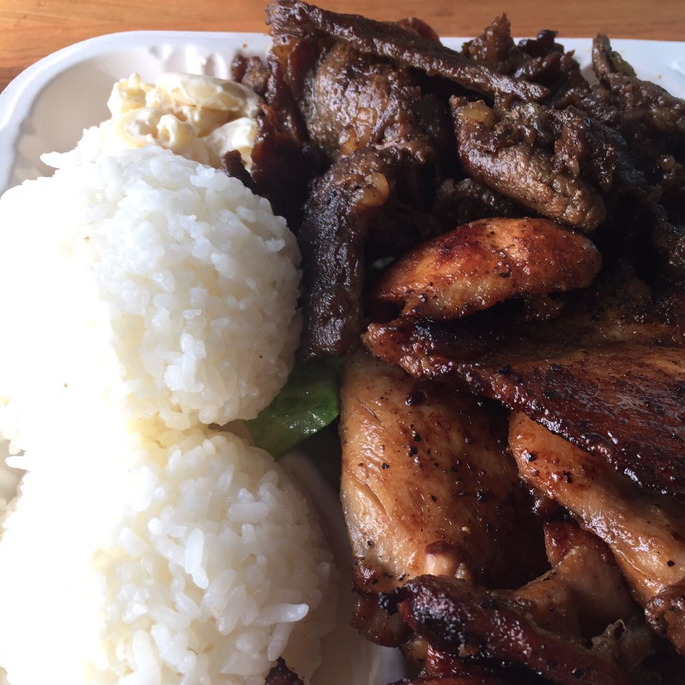 Ono Hawaiian BBQ - Chicken & Beef Combo - Hawaiian Near Me - San Jose, California Ono Hawaiian BBQ - Chicken & Beef Combo - Hawaiian Near Me - San Jose, California