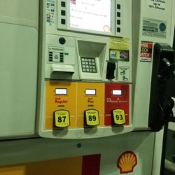Shell Gas Station - So pale light needed upgrade for brighter lights