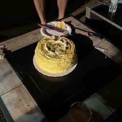 The Bake Shop - Mango rasmalai cake