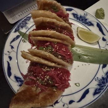 Sunda New Asian - BULGOGI ROTI TACOS - Sushi Bars Near Me - Nashville, Tennessee