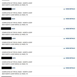 Talecris Plasma Resources - My donation receipts.