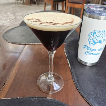 Quinta de Piedra - Chocolate martini - Mexican Near Me - Playa del Carmen, ROO