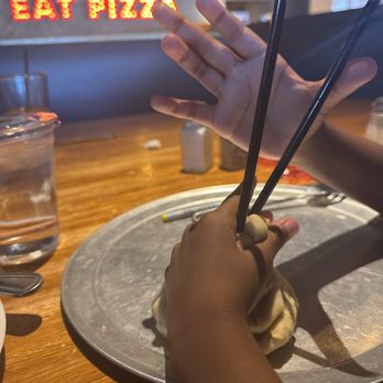 Giordano's - Daughter playing with dough - Salad Near Me - Las Vegas, Nevada Giordano's - Daughter playing with dough - Salad Near Me - Las Vegas, Nevada