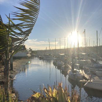 Humphreys Half Moon Inn - The view from the patio. - San Diego, CA