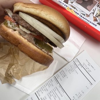 In-N-Out Burger - Only 2 pickles on my extra extra (x2) burger - Burgers Near Me - San Jose, California In-N-Out Burger - Only 2 pickles on my extra extra (x2) burger - Burgers Near Me - San Jose, California