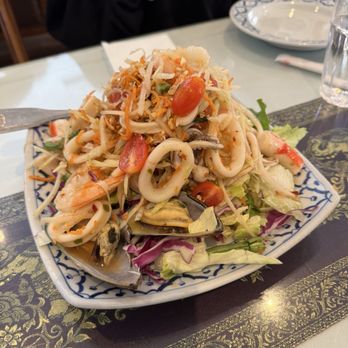 President Thai - Seafood Papaya Salad - Thai Near Me - Pasadena, California President Thai - Seafood Papaya Salad - Thai Near Me - Pasadena, California
