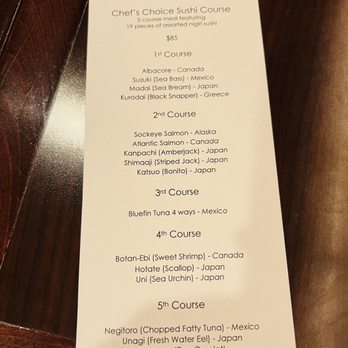 Shiro's - Chef's Menu 09/2023 - Sushi Bars Near Me - Seattle, Washington
