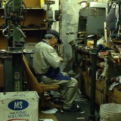 Montclair Shoe Repair - Super old school and u know this guy knows how to fix a shoe or two.