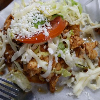 Taquerias Arandinas - Chicken Sopes - Mexican Near Me - Round Rock, Texas