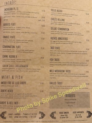 Menu photo 1 La Tertulia Tulsa, OK