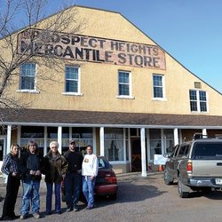 The Prospect Heights Mercantile Store - Picture by Charlotte Burrous from Cañon City Record article on the shop.