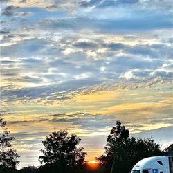 TA - View of the Sunrise over the truck stop