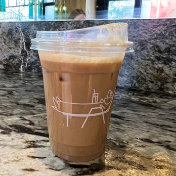 A-OK CAFE - Iced Vanilla latte. Not too sweet. Perfect! - Coffee & Tea Near Me - Toronto, Ontario