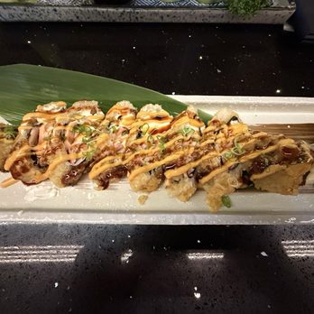 Haru - Kamakazi Salmom Roll - Japanese Near Me - Sumterville, Florida Haru - Kamakazi Salmom Roll - Japanese Near Me - Sumterville, Florida