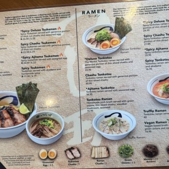 Tsujita Artisan Noodle - Menu - Ramen Near Me - Pasadena, California Tsujita Artisan Noodle - Menu - Ramen Near Me - Pasadena, California