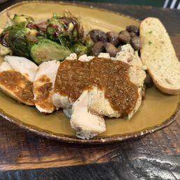 Grill chicken plate Grill chicken plate