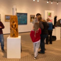 Rockmart Cultural Arts Center - Lots of artwork at the RCAC gallery - 6 new exhibits each year