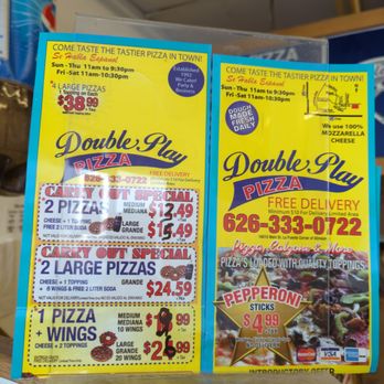 Double Play Pizza - Pizza Near Me - La Puente, California