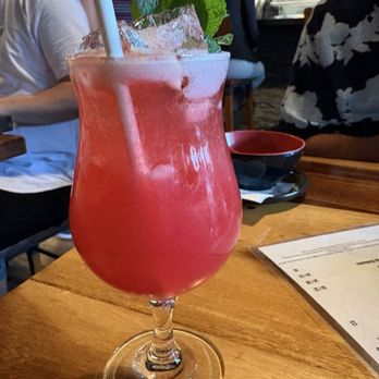 Oao - Sushi Bar & Grill at Wailea - strawberry cucumber cooler - Sushi Bars Near Me - Kihei, Hawaii