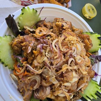 Park Square Market - Spring salad with roasted chicken from Kulantro - Food Court Near Me - Albuquerque, New Mexico