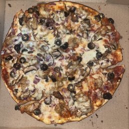 "BYO" Pizza.. Sausage, Mushroom, Black Olives, Onions. "BYO" Pizza.. Sausage, Mushroom, Black Olives, Onions.