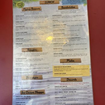 Mrs Mac's Kitchen - Overseas Hwy - Menu - American Near Me - Key Largo, Florida