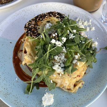 Bluestone Lane - Soft chili scramble with avocado - Coffee & Tea Near Me - Orange, California