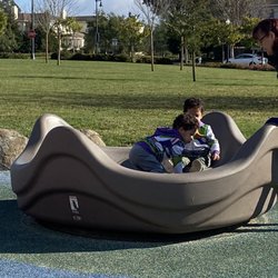 Crescent Park - Very small structure. The little merry go round was my kids favorite thing