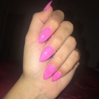 Blush Bar Miami - Hot pink four layer nexgen - Nail Salons Near Me - Miami Beach, Florida Blush Bar Miami - Hot pink four layer nexgen - Nail Salons Near Me - Miami Beach, Florida
