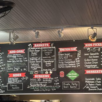 Red's Burger House - Menu 6/11/25 - Burgers Near Me - Azle, Texas Red's Burger House - Menu 6/11/25 - Burgers Near Me - Azle, Texas