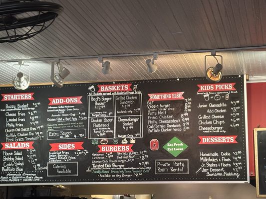 Menu photo 1 Red's Burger House Azle, TX Menu photo 1 Red's Burger House Azle, TX